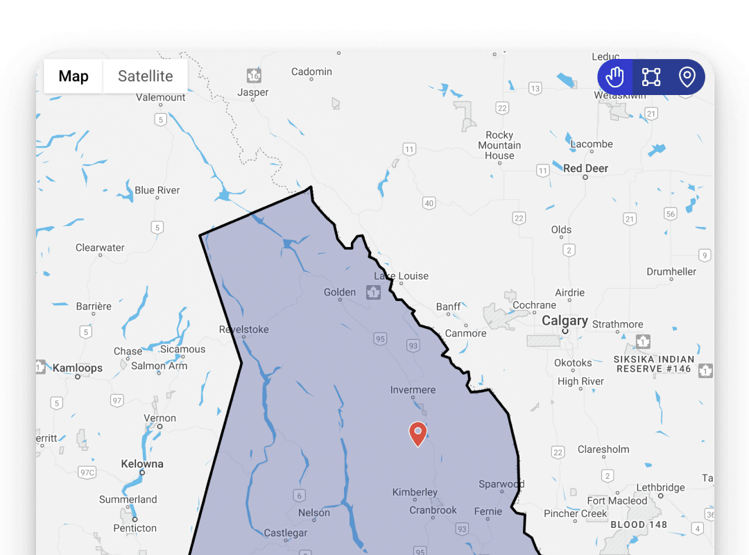 Destination Intelligence regional view